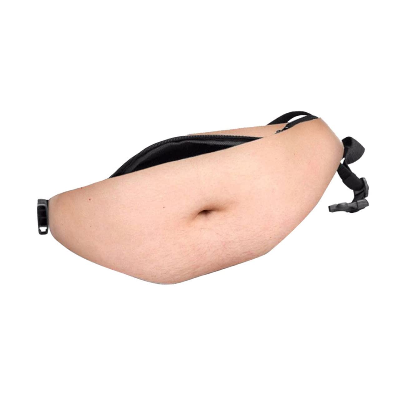 2piezas Riñonera Antirrobo Unisex De Pu Diseño Divertido Para Correr y Senderismo Bolsa De Cintura Casual Para Mujeres y Hombres