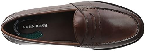 Nunn Bush mens Noah Penny Loafer Dress Casual Slip on Shoe, Brown, 10.5 US | Image 4