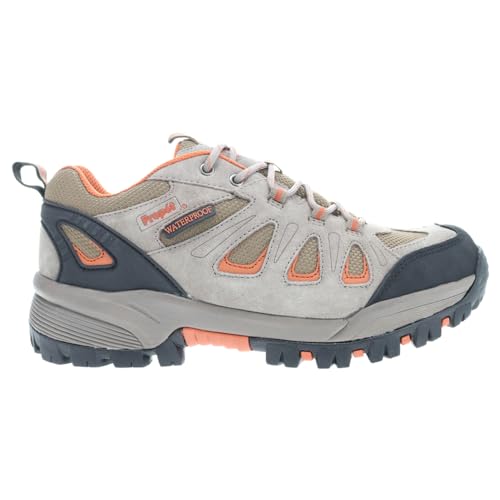 Propet Mens Ridge Walker Low Hiking Hiking Sneakers Shoes - Grey