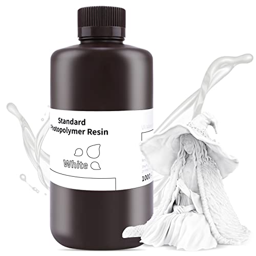 ELEGOO Standard 3D Printer Rapid Resin White 1000G
