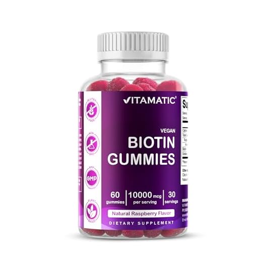 Vitamatic Biotin Gummies for Healthier Hair