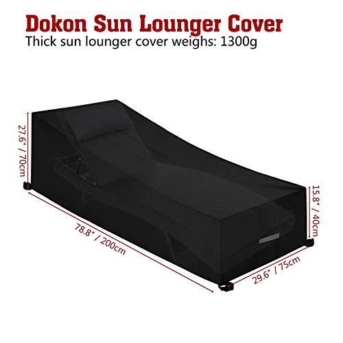 Dokon Housse pour Chaise Longue de Jardin avec Grilles D’aération, Imperméable, Coupe-Vent, Anti-UV, Robuste Tissu… - Les Beatles, Paul McCartney, John Lennon, RIngo Starr, George Harrison Dokon Housse pour Chaise Longue de Jardin avec Grilles D’aération, Imperméable, Coupe-Vent, Anti-UV, Robuste Tissu… – Image 4