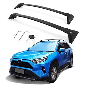 Autekcomma Toyota RAV4 Dachträger Schwarz