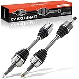 A-Premium Pair (2) Front Driver and Passenger Side CV Axle Shaft Assembly Compatible with Jeep 2006-2010 Commander, 2005-2010 Grand Cherokee, 4WD AWD