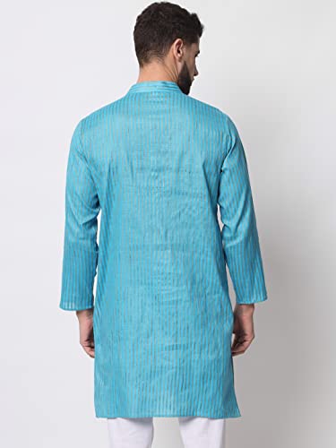 Men's Cotton Regular fit Kurta and 9 Size Options(Up to 50)4