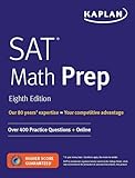 SAT Math Prep: Over 400 Practice Questions + Online (Kaplan Test Prep)