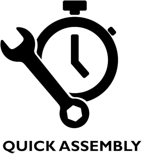 Miniatura 10 de Leick Home 9217-WTGL Claudette Mesa auxiliar mixta de metal y madera con estante, color blancodorado