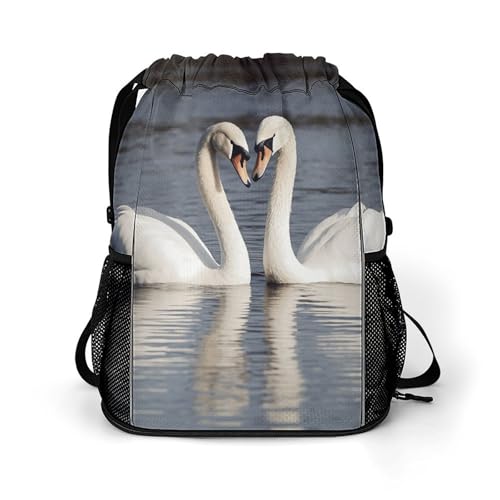 Bolsa de gimnasio con compartimento para zapatos y bolsillos de malla