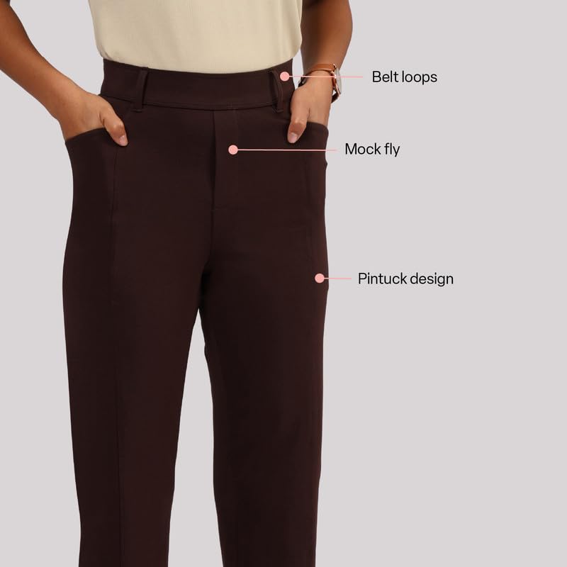 Image of Blissclub Womens AM:PM Air Straight Pants - Cotton