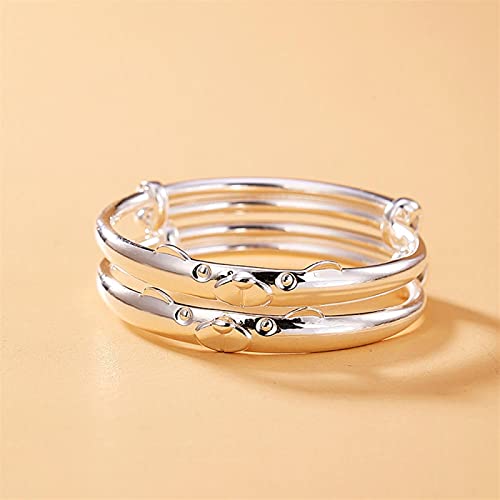 Bijoux s999 pur : le parfait cadeau d'anniversaire rétro push-pull pour dames