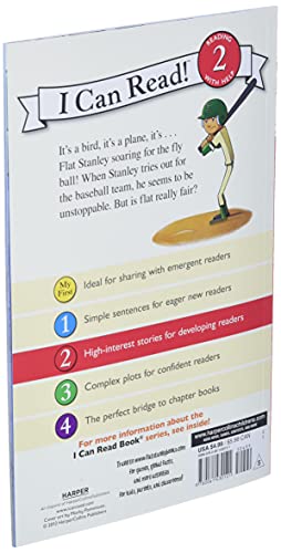 Flat Stanley at Bat