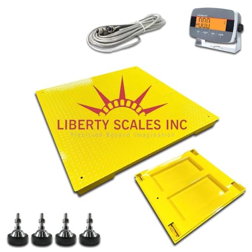 Báscula Industrial Liberty LS-900-6x6 72"x72" 1000 lbs miniatura 1