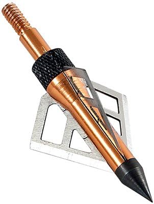 Allen 14611 Archery Target Point, Lighting XST Broadhead, Copper, 100 Grain, 1-1/16-In, 3-Ct. - Quantity 66