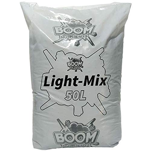 Boom Nutrients | Sustrato Universal/Tierra para Plantas | Light Mix Boom (50 L)