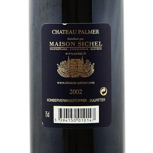 CHATEAU PALMER 2002 赤ワイン 750ml Amazon.co.jp: シャトー パルメ 2002 Chateau Palmer [ 赤ワイン 辛口