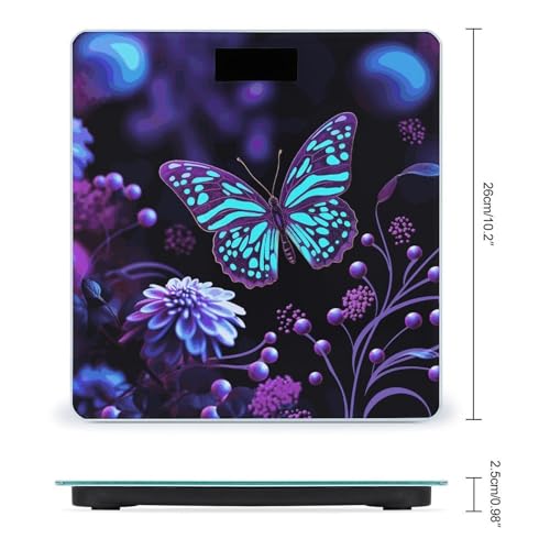 Báscula Digital de Baño FekiLoot con Plataforma Ancha miniatura 2