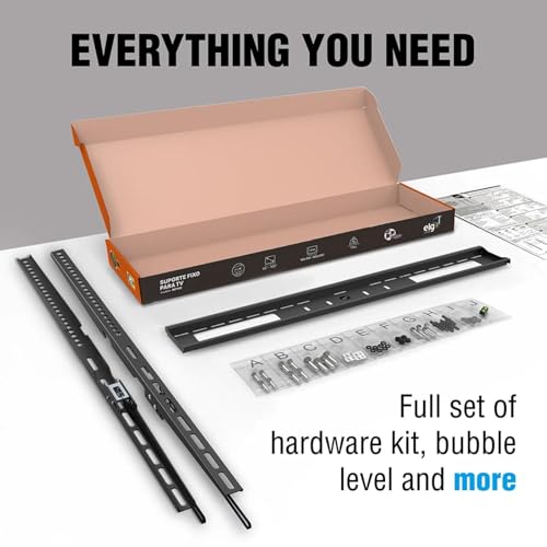 ELG, N01V8, Suporte Fixo de Parede Para Telas Gigantes, TVs de 55