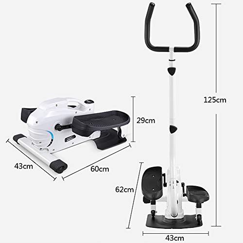 Image of Fitness Equipment Silent Stepper, Household Weight Loss Machine Multi-Function Magnetic Elbow Mini Elliptical Machine Small Pedal Fitness Equipment