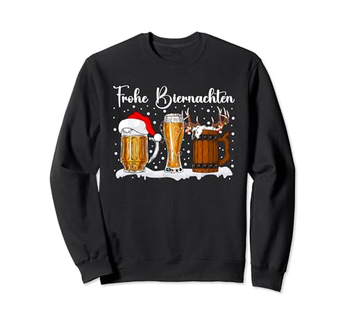 Weihnachtsoutfit Herren Weihnachten Bier Geschenke Männer Sweatshirt