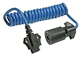 Reese Towpower 74686 Coiled 7-Way Blade to 4-Flat Adapter