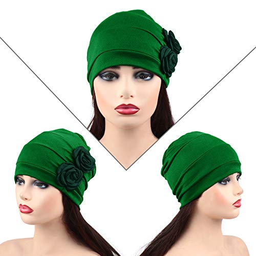 Image of SATINIOR 6 Pack Head Wraps Turbans for Women Flower