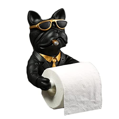 Toilettenpapierhalter, Badezimmer-Dekoration, Lustiger Hund, Toilettenpapierhalter, Langlebig, An Der Wand Befestigt, Zum Aufhängen, Badezimmer, Tier, Hund, Kanister, Toilettenpapier Cover