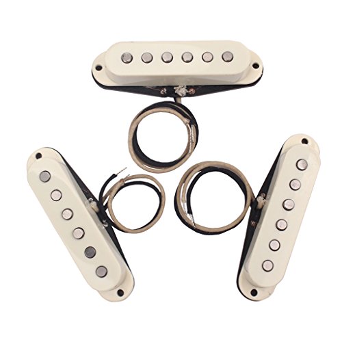 Baoblaze エレクトリックギター ピックアップ アルニコ5 Strat ST SQギター用 アクセサリー