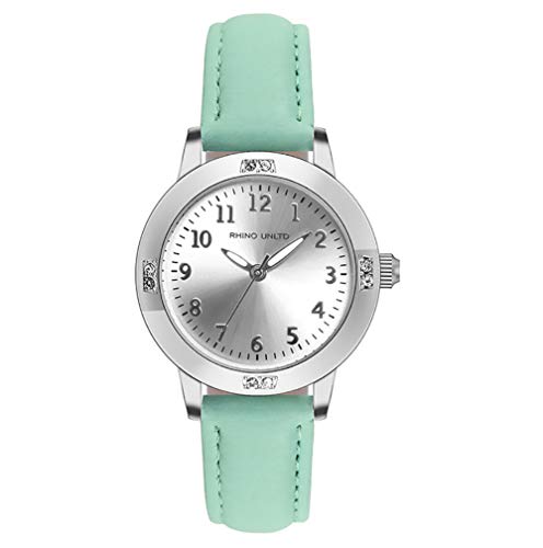 Tuotisi R-GWATCH-LV1 Watches For Girls Student Watch For Gift Students Watches For Teen Girls Ages 11-15 Simple Japan Quartz Casual Leather Strap Watches cover