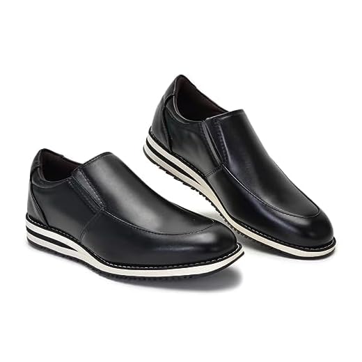 Sapato Masculino Tênis Social Casual Sport Oxford Sapatênis Slip On Confort Macio Sem Cadarço (PRETO, br_footwear_size_system, adult, numeric, numeric_44)