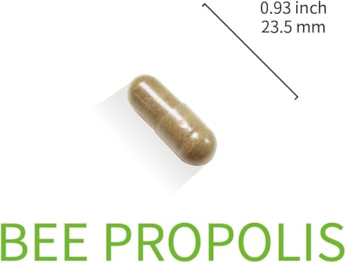 Miniatura 5 de Lovita Cápsula de propóleo Alta potencia Concentración 51 Extracto de propóleo natural 30 cápsulas vegetarianas (suministro de 1 mes)