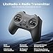 BETAFPV LiteRadio 4 Radio Transmitter Remote Controller, 10-CH Adjustable, Support Bluetooth Connection, FPV Simulator, Built-in 2000mAh 1S Lipo Up to 8H, for Drone/Robot/Fixed-Wing/Drone Soccer-ELRS