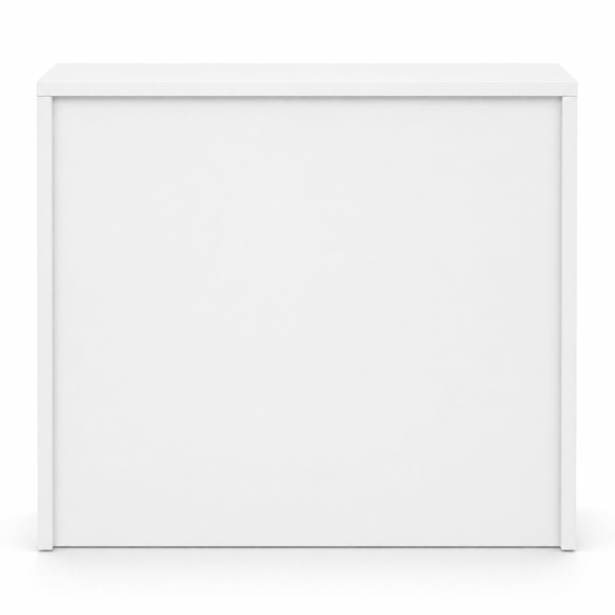Genérico OFILIKE. Mostrador Compact. Mostrador de Recepción para Oficina. Fácil Montaje. (Blanco) (100cm Ancho)