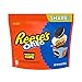 REESE'S OREO Miniatures Milk Chocolate and White Creme Peanut Butter Cups, Candy Share Pack, 9 oz