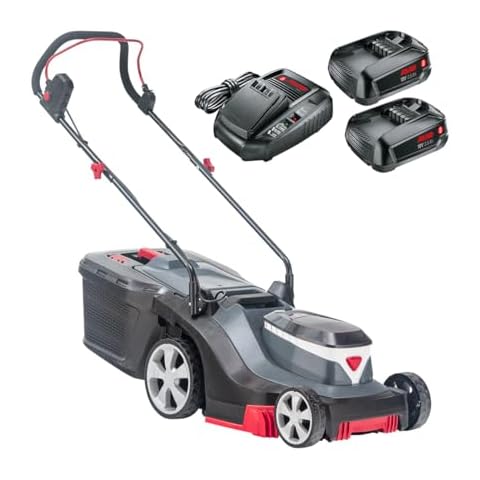 AL-KO 18V Easy Cordless Lawnmower with Batteries Cover