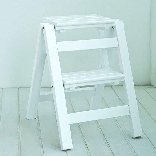Escaliers tabouret en bois pour la cuisine et étal de fleurs