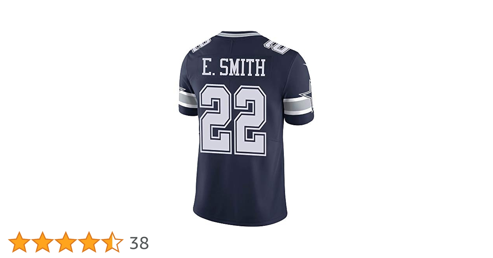 Dallas Cowboys Mens NFL Nike Limited Jersey, Emmit Smith