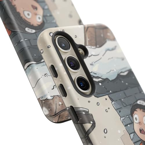 Coque Samsung S24 Chibi Man rigide mate Galaxy étui protecteur