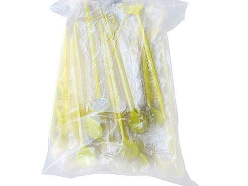 Mike Dental Lot de 100 miroirs jetables colorés en plastique