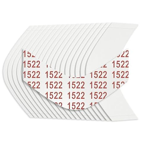 Sunshine Tape | 1522 3M Clear Wig Tape | A Curve 36 Pieces | Double Sided Clear Toupee Adhesive | Made in USA
