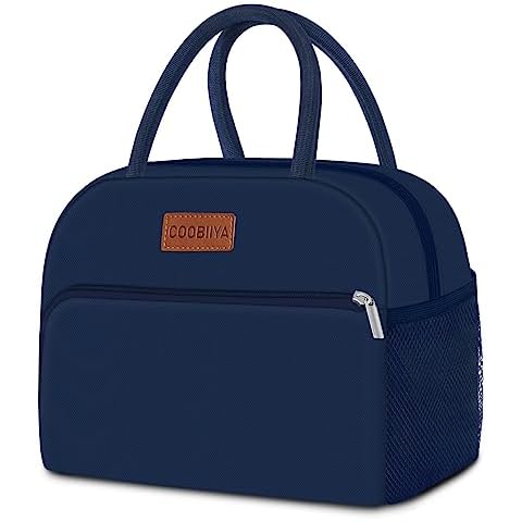 Coobiiya Lunch Bag - Navy Blue, Aluminum thumbnail
