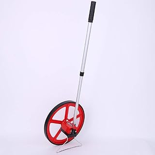EVANEM HUANGXING - Distance Measuring Wheel with Reset,Walking Wheel Tape,Best Used in Traffic Road On Site Measurement,General Construction, Yard Measurement Measurement