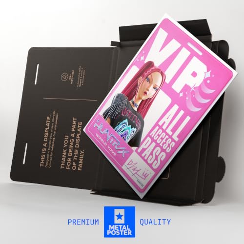 Affiche métallique K-Pop fixation magnétique sans outils L - 7