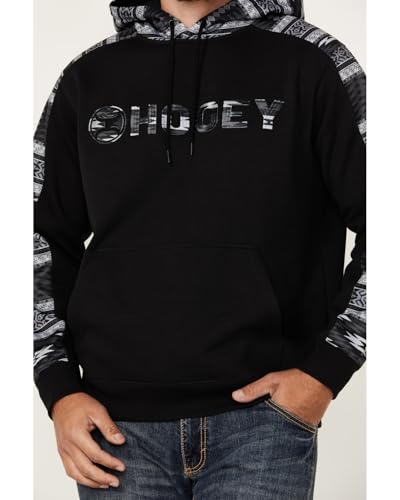 Black & Grey Aztec Hoody by Hooey3