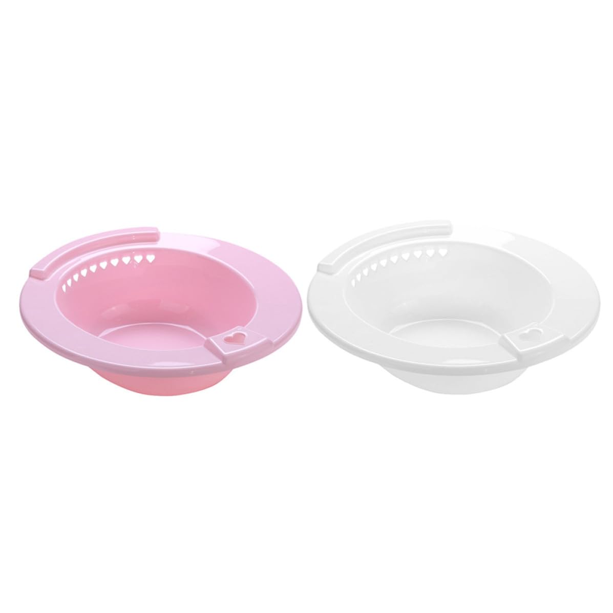 Lavabos para baño portátiles de superficie lisa y fácil limpieza para higiene femenina, 2 uds