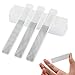 HUPOO Nano Crystal Mini Fingernail File Upgrade, 3 Pcs/Set - Transparent Nail Files and Buffers for Natural Nails Manicure Tool