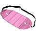 Fußhocker Fußstütze Flugzeug Nehmen Sie Das Beinpolster Fußhängematte Büro Ergonomische Fußstütze Einstellbar (Color : Pink)