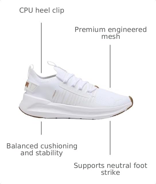 Image of Puma Mens Softride Symmetry Fuzion Running Shoes
