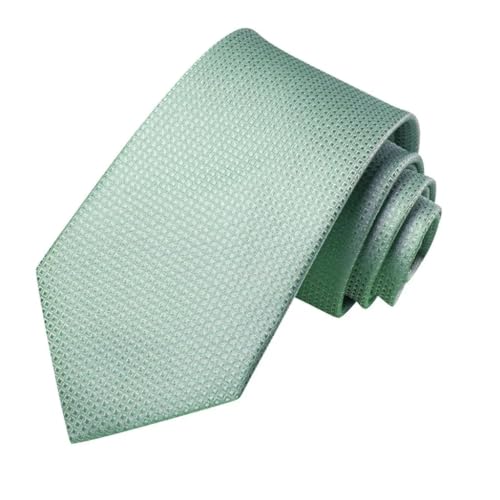 Set de corbata para hombre verde cuadros a cuadro miniatura 5