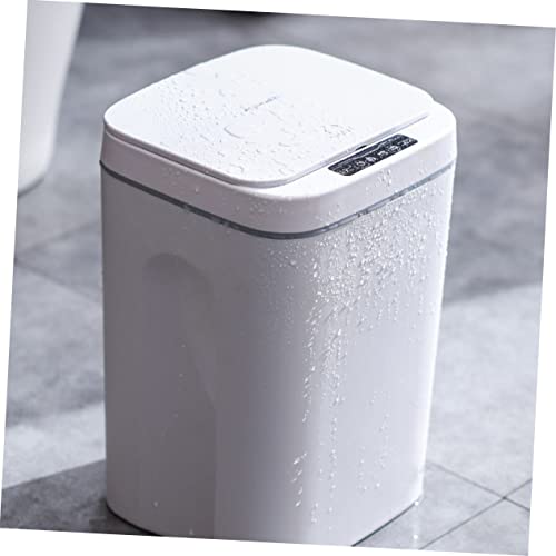 Bote de basura inteligente Happyyami con sensor y tapa USB miniatura 5