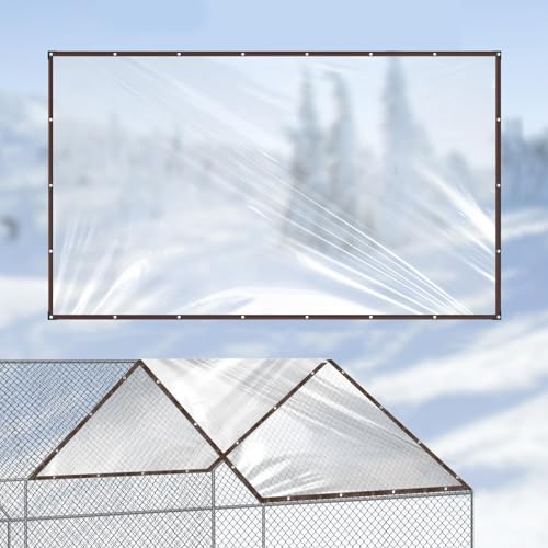 Bâche d'élevage polyvalente transparente pour protection volaille extérieure - 4